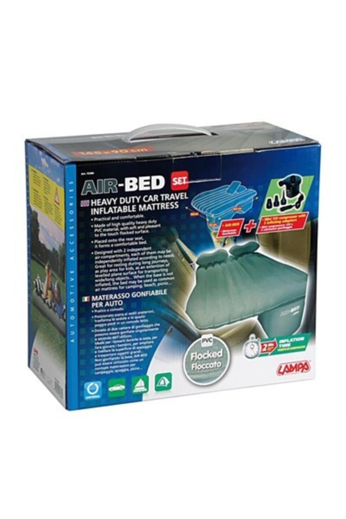 Lampa Airbed Oto Arka Koltuk Için Şişme Yatak 72386 Lampa Airbed Oto Arka Koltuk Için Şişme Yatak 72386