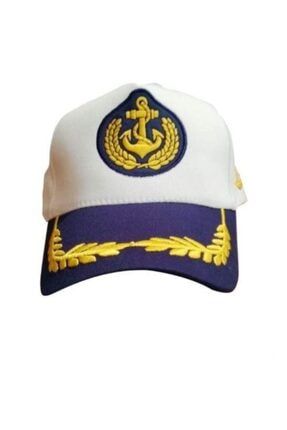 Denizci Şapkası Gemici Kaptan Çapalı Ayarlanabilir Şapka SPK150