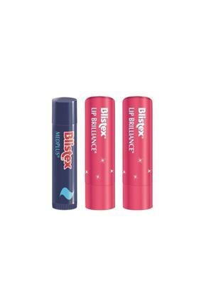 Blistex Renk Ve Isilti Etkili Nemlendirici Spf15 Lip Brilliance Spf15 3 7 G X2 Adet Kuruyan Ve Trendyol