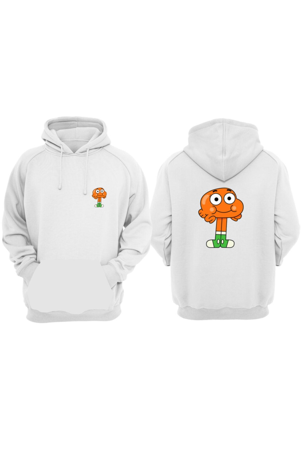 VectorWear Hanorac Alb Gumball Pentru Femei Femeie - M