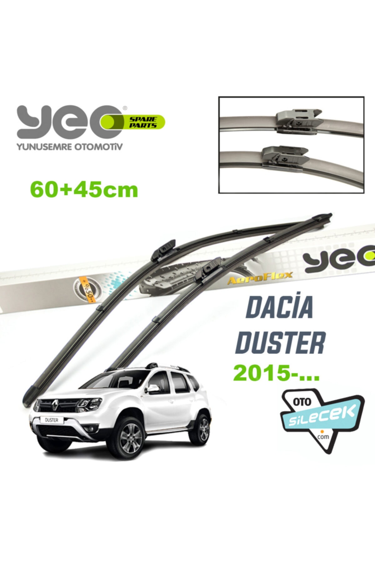 YEO Dacia Duster Silecek Takımı 2015-..