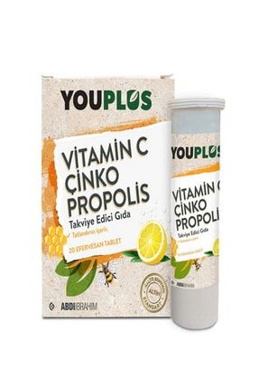 Abdiibrahim Youplus Vitamin C Cinko Propolis Efervesan 3 Adet Konix Dezenfektan 3 Adet Trendyol