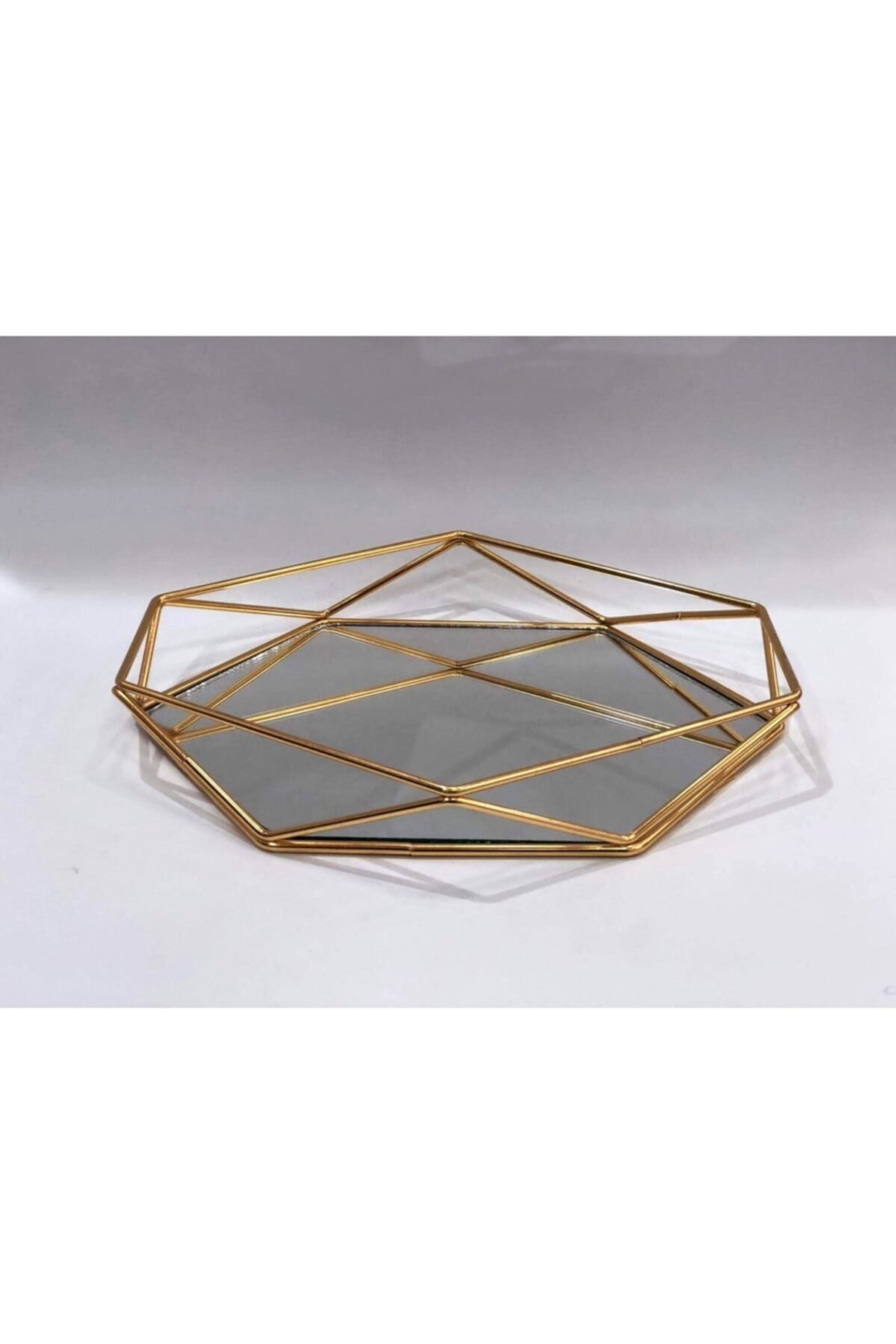 Gold  Orta Boy Prizma Tepsi 3