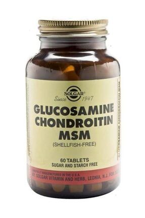 Solgar Glucosamine Chondroitin Msm 60 Tablet Trendyol