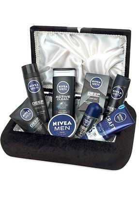Nivea Erkek Tras Seti Damat Ceyiz Nisan Bohca Ozel Ayna Kutulu Trendyol