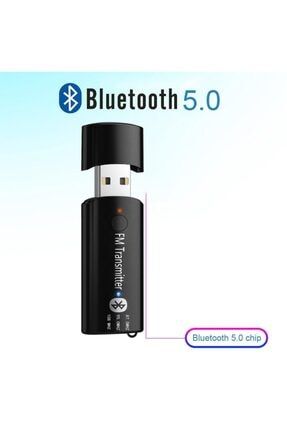 Bluetooth 5.0 Fm Hifi Ses Müzik Verici Usb Adaptörü 3.5mm Aux Araç Ev Tv R1325FM
