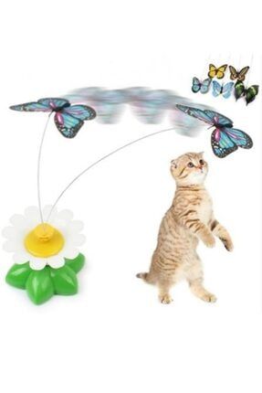 Hareketli Dönen Kelebek - Kedi Oyuncağı ( Pille Çalışır) EST0000006633