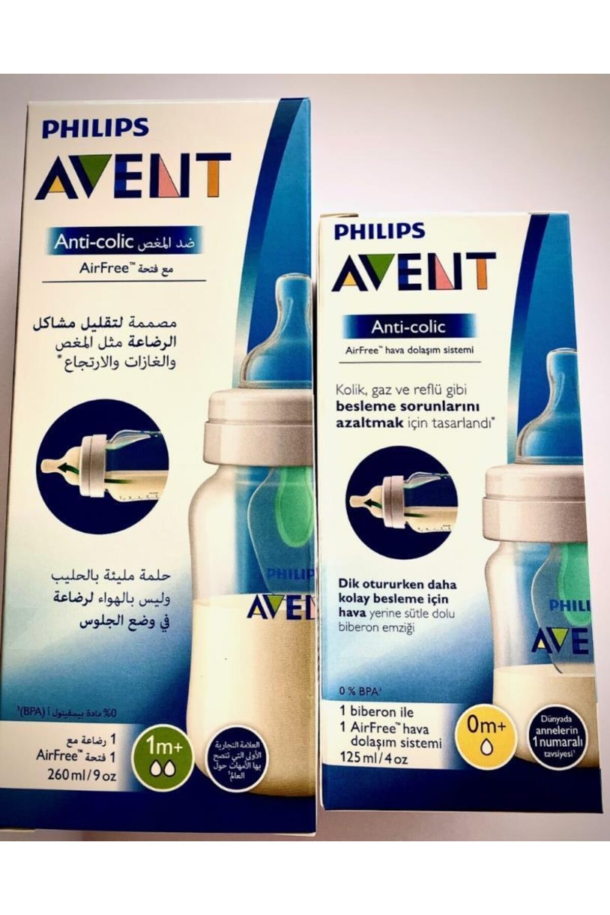 Avent Philips Anti Colic Pp Biberon 1m 260ml Ve Anti Colic 0m 125 Ml Ekonomik Paket Fiyatlari Ozellikleri Ve Yorumlari En Ucuzu Akakce