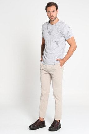 Lufian Erkek Slim Fit Arvian Spor Chino Pantolon Yesil 111190016100600 Trendyol