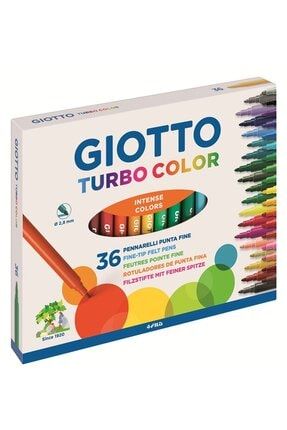 Turbo Color Keçeli Boya Kalemi 36 Renk Giotto36TCKK2