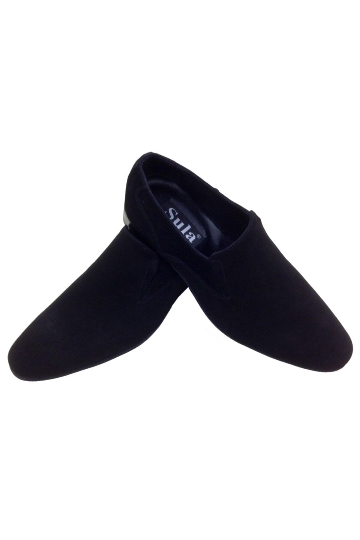 SULA Men s Black Suede Loafers Trendyol