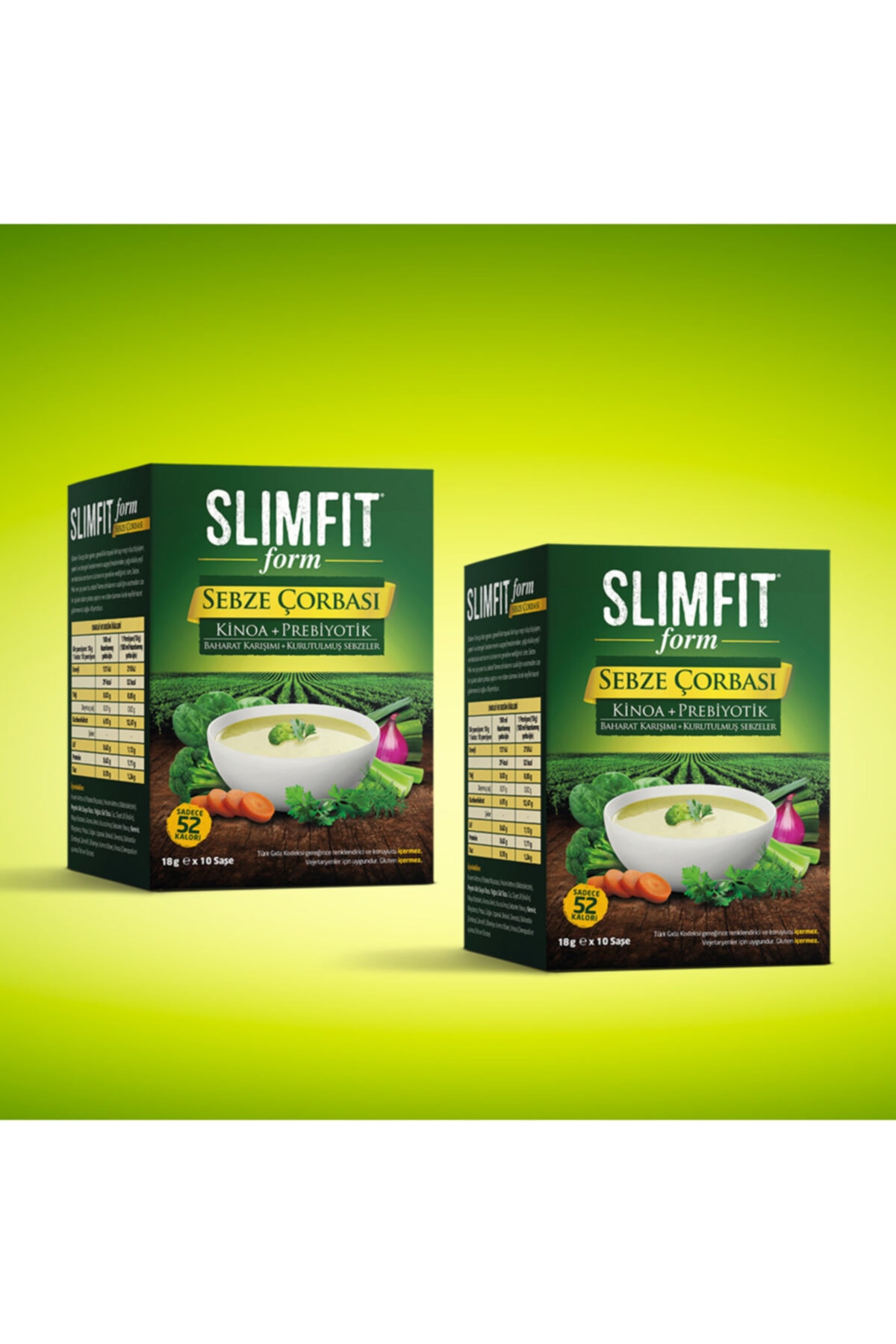Slimfit Slımfıt Form Diyet Sebze Çorbası Avantajlı 2 Kutu