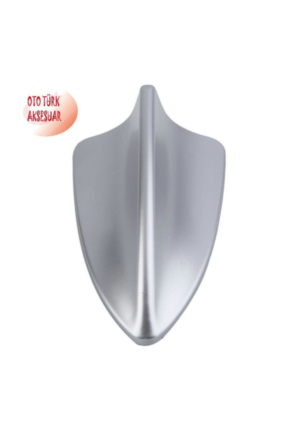 Leader Elektronik Anten Gri Yüksek Çekim Gücü Jaws Balina Balık Sırtı