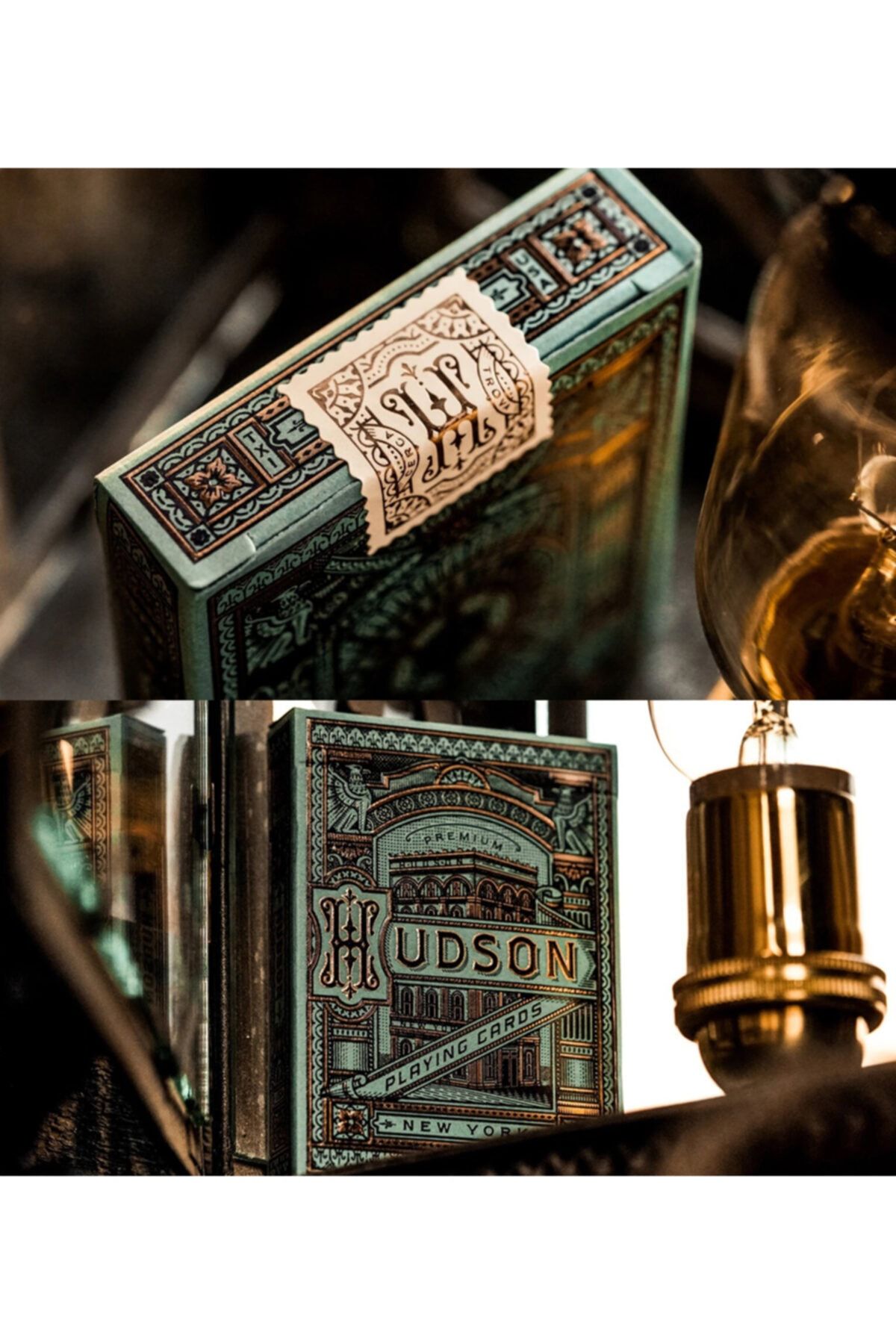 Theory11-Playing Card Green Hudson Playing Card - Deck () 4
