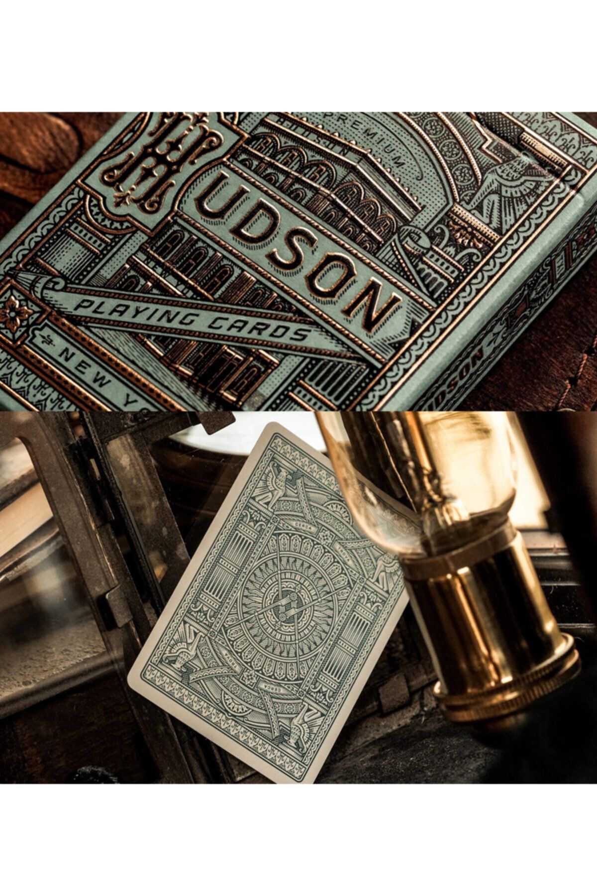Theory11-Playing Card Green Hudson Playing Card - Deck () 5