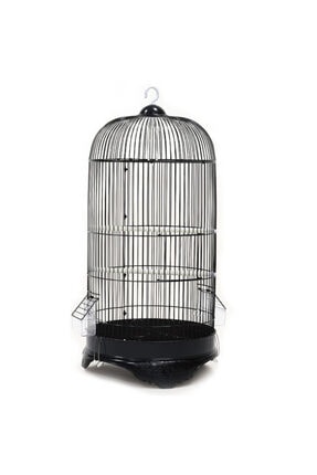 best cage silindir salon kus kafesi siyah 34x63cm ithal urun fiyati yorumlari trendyol