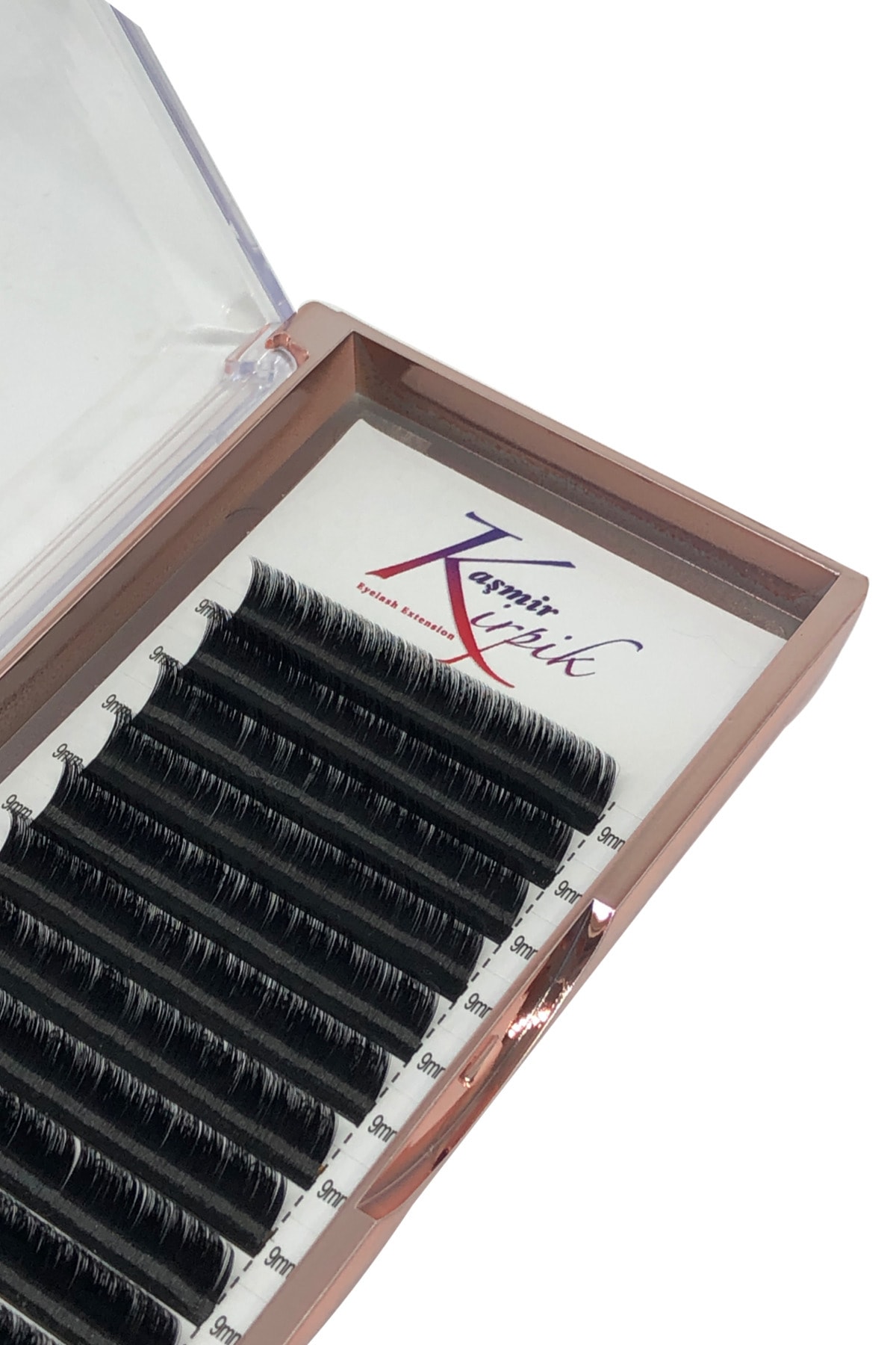 مژه مصنوعی   KAŞMİR KİRPİK | 9mmCmix اورجینال - تصویر 2