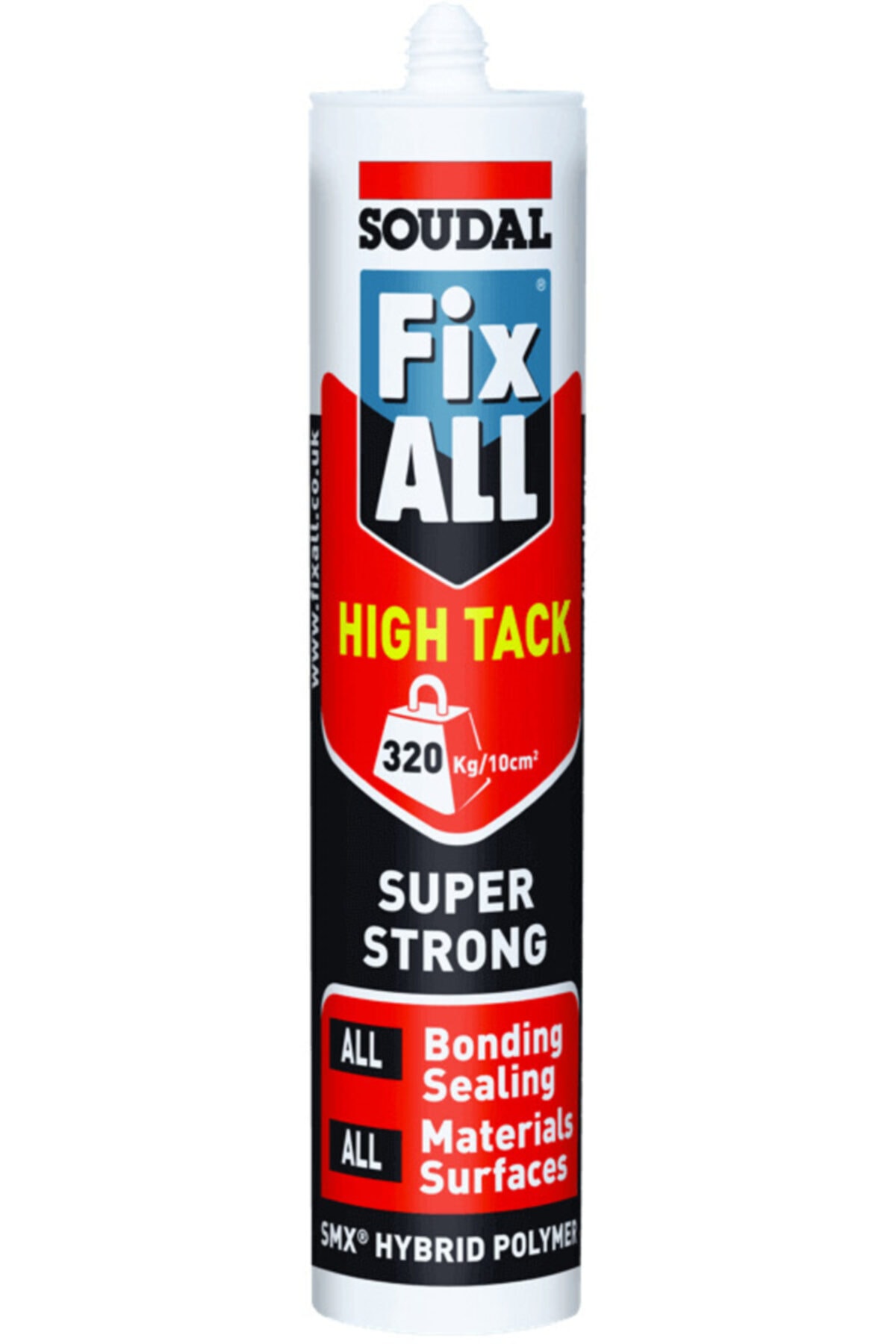 Soudal Fix All High Tack Ms Polimer Yapıştırıcı 290 Ml Siyah