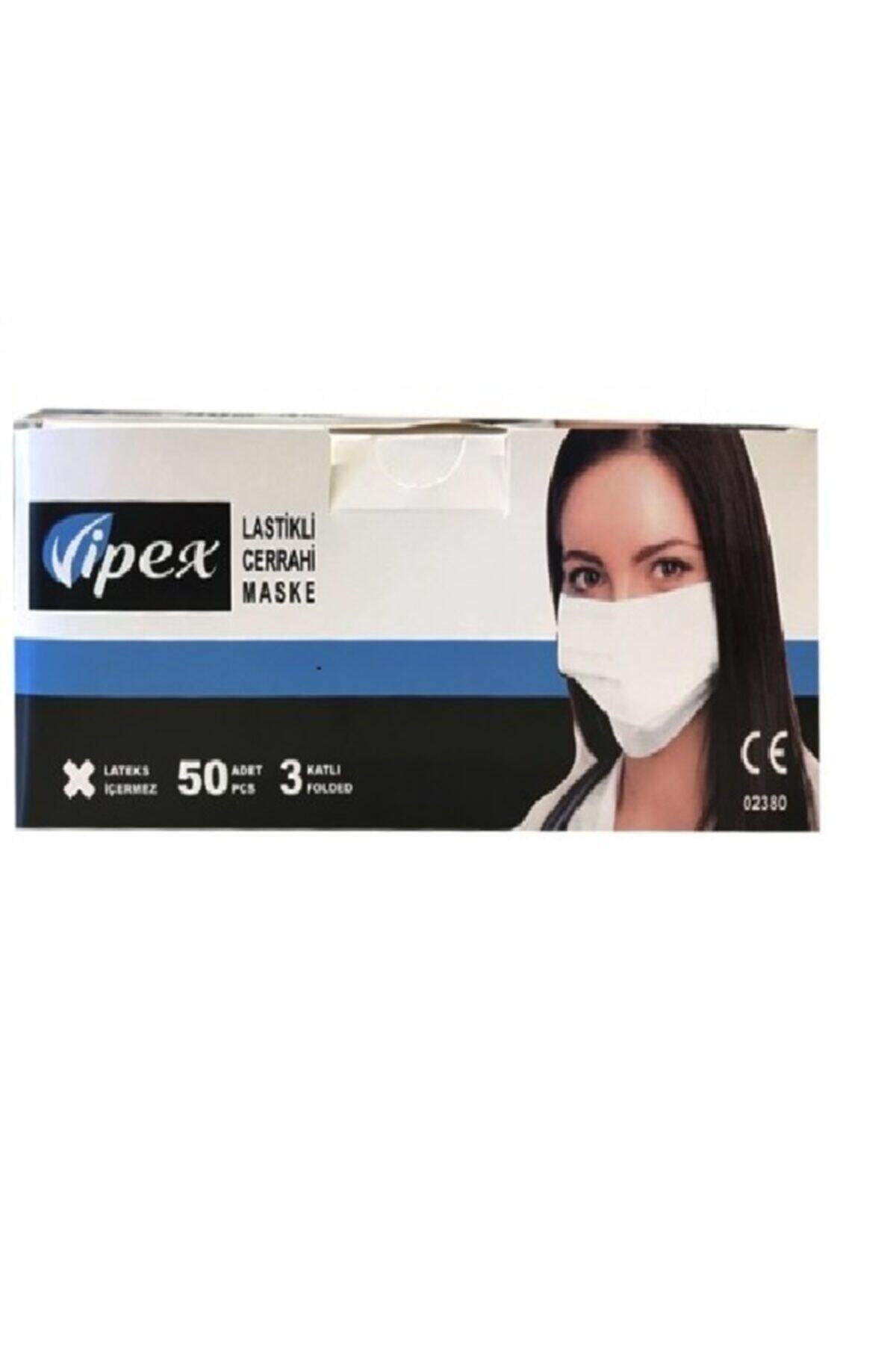 Soly Beyaz Care Cerrahi Maske Uc Katli Lastikli Burun Telli 50 Li 4 Kutu Trendyol