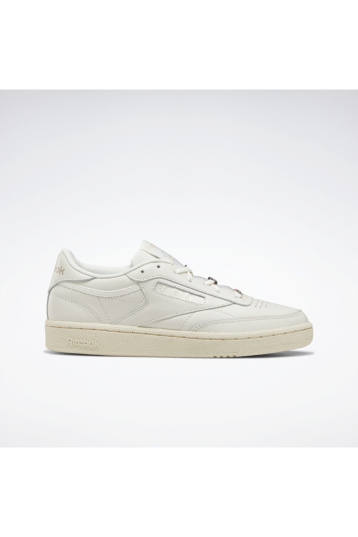 1_org_zoom کفش Reebok ریباک زنانه بژ کلاب C 85 اورجینال - تصویر 1