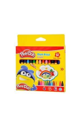 Play-doh Silin Crayon Boya 12 Renk Karton PLAY-CR004