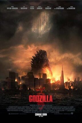 Godzilla (2014) 70 Cm X 100 Cm Afiş – Poster Traıngun AKTÜEL AFİŞ 1092