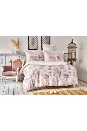 Karaca Home Kaori Pudra Saten Cift Kisilik Nevresim Takimi Trendyol