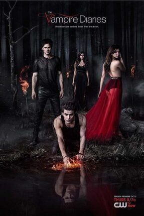 The Vampire Diaries (2009) 70 Cm X 100 Cm Afiş – Poster Maıcon AKTÜEL AFİŞ 2928