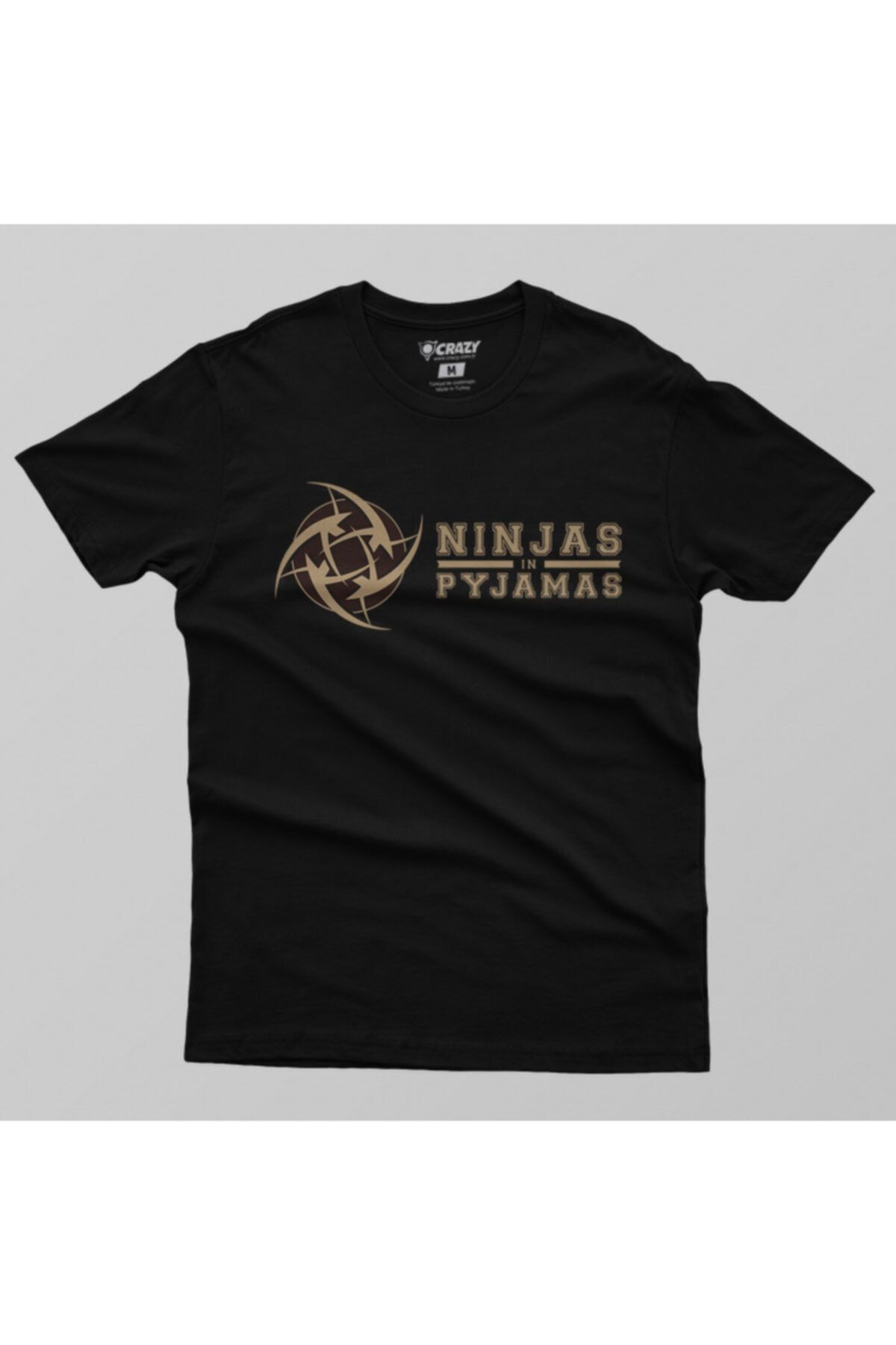 Crazy Team Ninjas In Pyjamas Logo 2 Men s T Shirt Trendyol