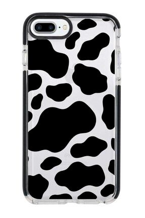 Iphone 7 Plus Siyah Kenarlı Anti Shock Dalmaçya-2 Desenli Telefon Kılıfı IP7PLK-190