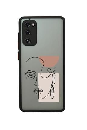 Samsung S20 Fe Uyumlu Kamera Lens Korumalı Women Art Desenli Lüx Telefon Kılıfı MCS20FELXTS97