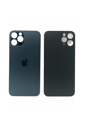 Iphone 12 Pro Uyumlu Arka Pil Kapağı Bighole Mavi 14815