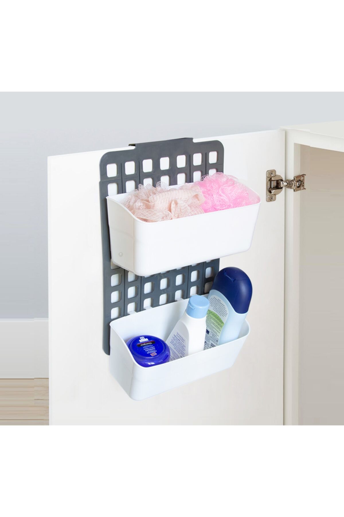 Decobella Organizator Cu 2 Cavități Late Reglabile Pe Nivel, Organizator Practic De Bucătărie - One Size