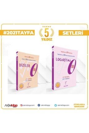Karekök Yayınları Diziler Ve Logaritma Sıfır Seti 2 Kitap DLMNPT35