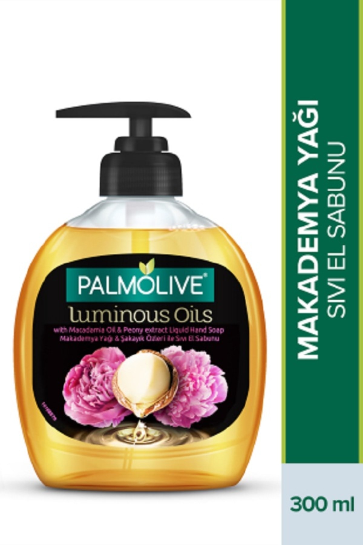 Palmolive Luminous Oils Makademya Yağı & Şakayık Özleri Sıvı El Sabunu 300 ml