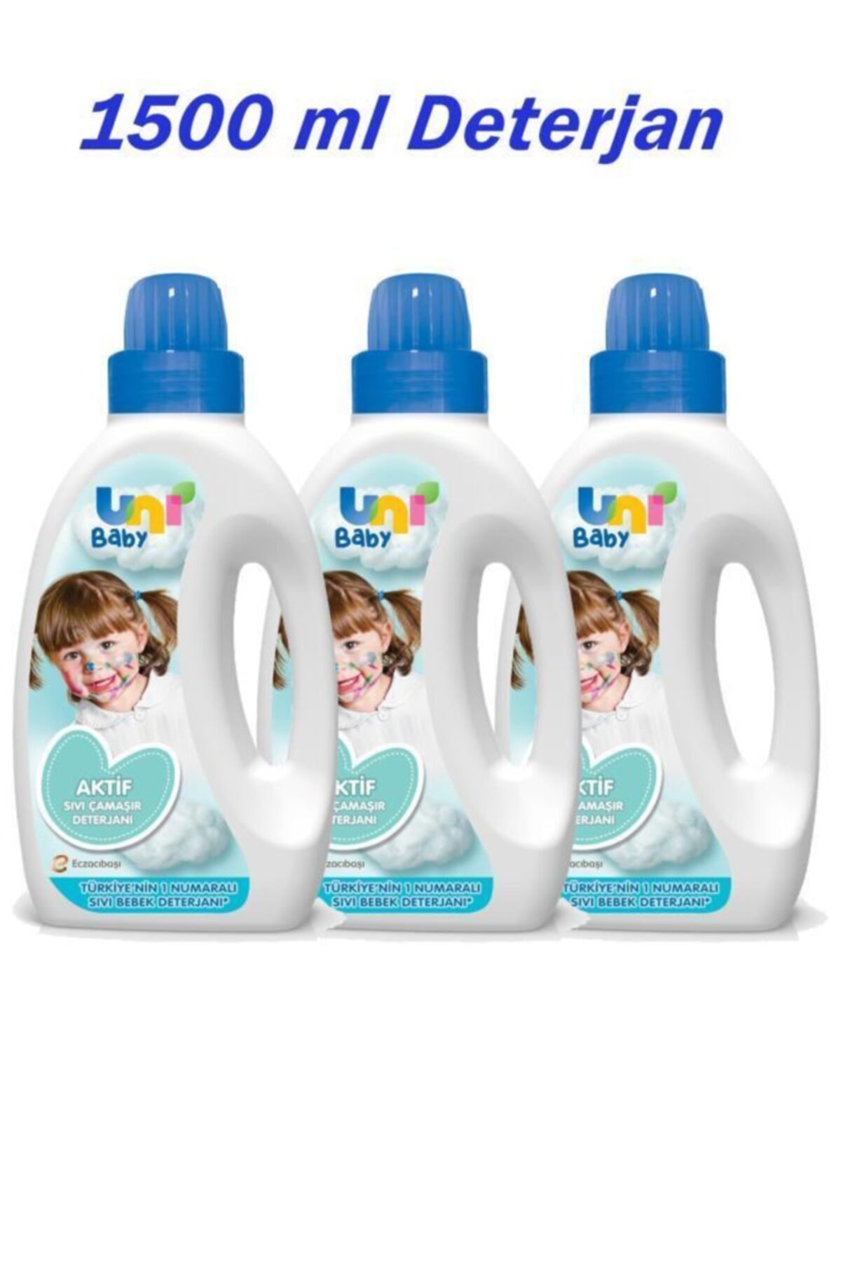 Uni Baby Sıvı Çamaşır Deterjanı 1500 ml (3 ADET) fotoğrafı 3 (önizleme)