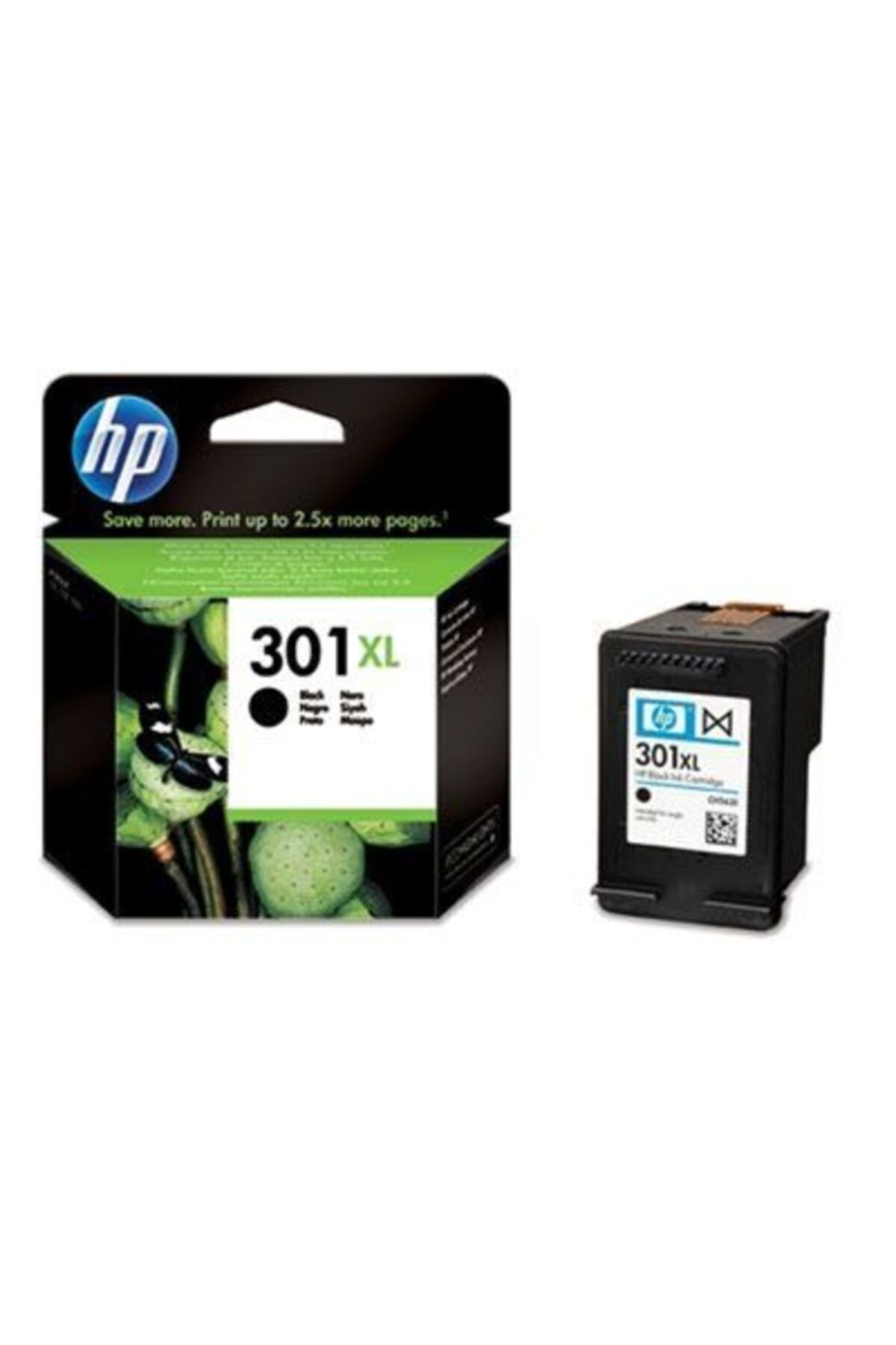 HP No 301xl Yüksek Kapasiteli Siyah Kartuş