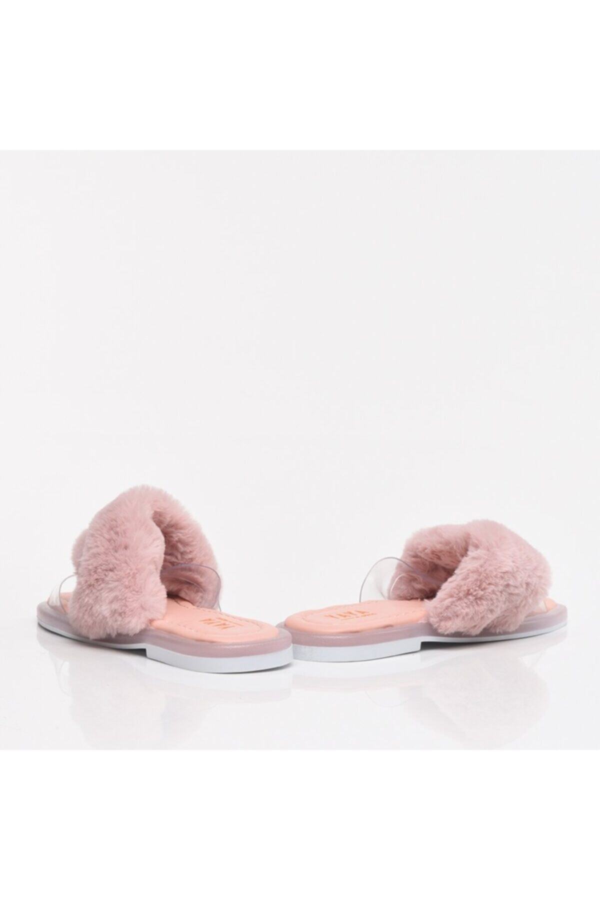 Hotiç-Dried Rose Pedestrian Women's Sandals & Slippers 4