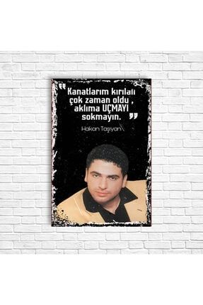 Hakan Taşıyan Retro Ahşap Poster TŞYN4