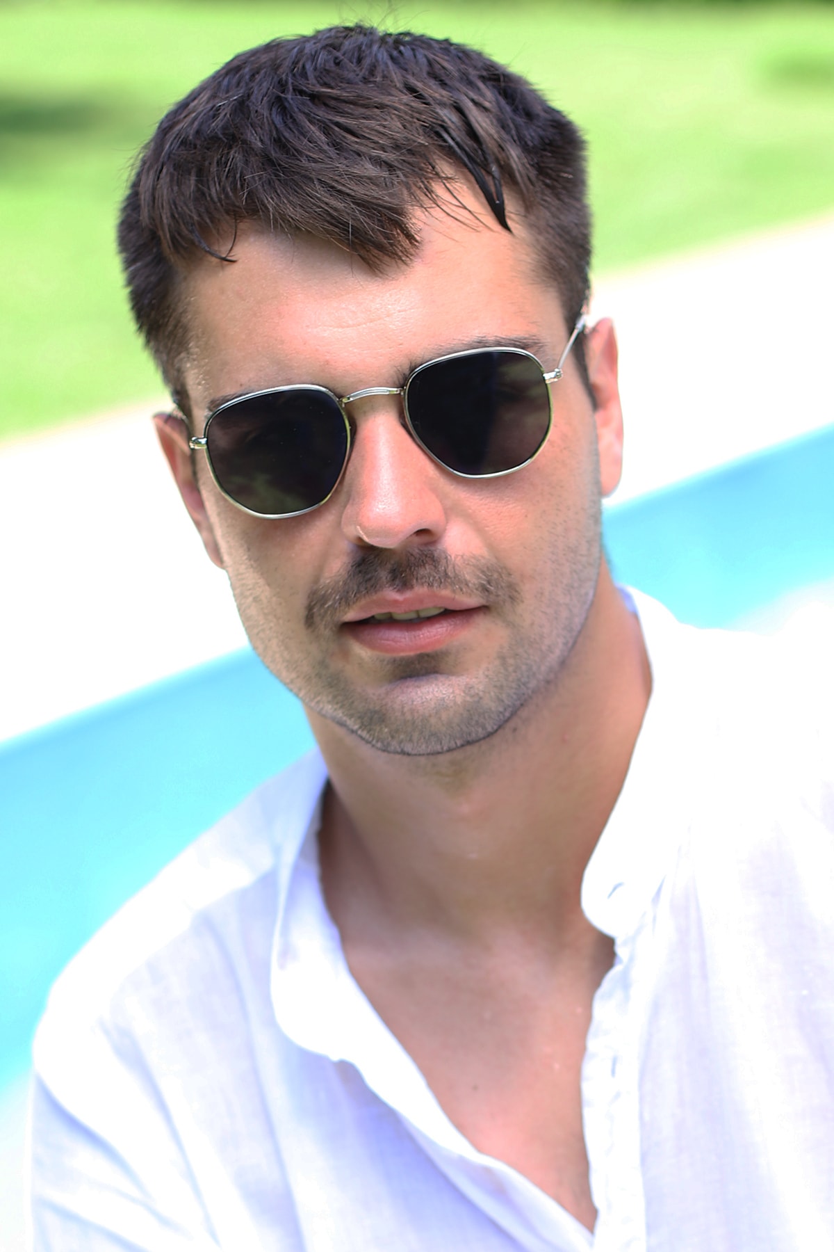 By Harmony  Bh 3548 Gümüş Siyah Unisex Güneş Gözlüğü - Görsel 2