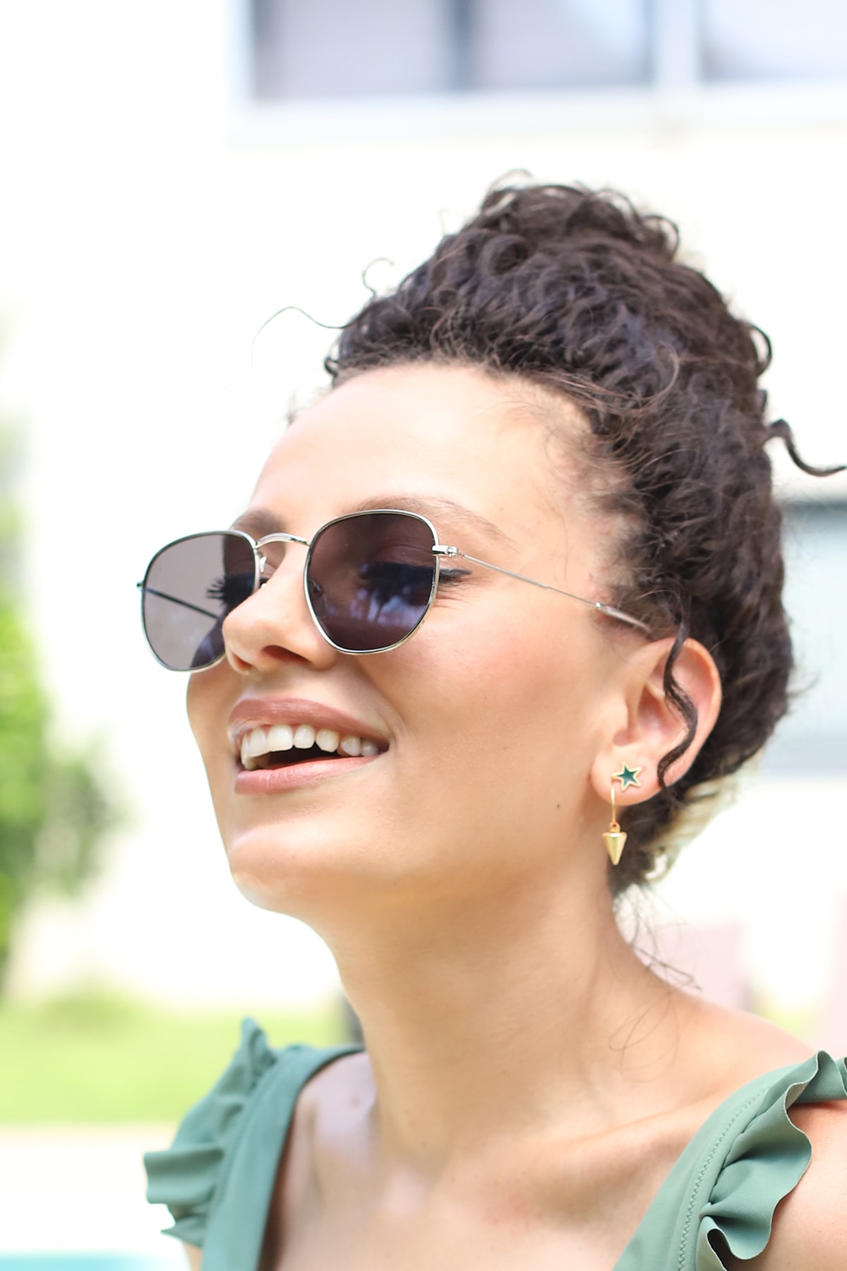 By Harmony  Bh 3548 Gümüş Siyah Unisex Güneş Gözlüğü - Görsel 5