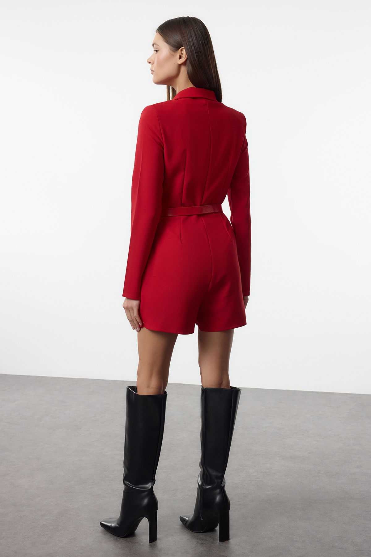 Trendyol Collection-Salopetă roșie TWOAW25TU00011 5