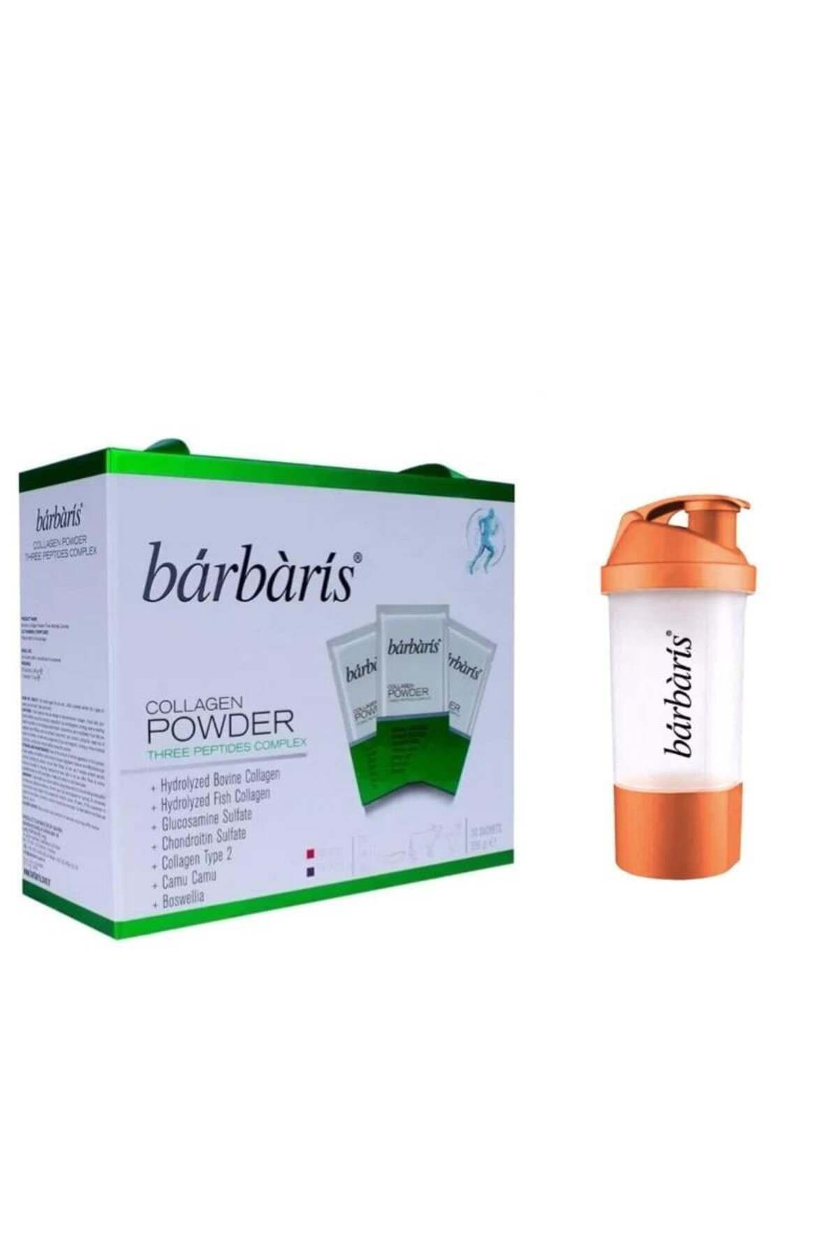 Barbaris Kolajen Powder Three Peptides Complex 30 Saşe Shaker Hediyeli