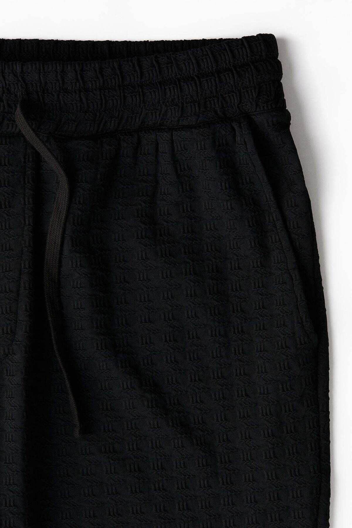 H&M-Regular Fit Textured sweatshorts 8