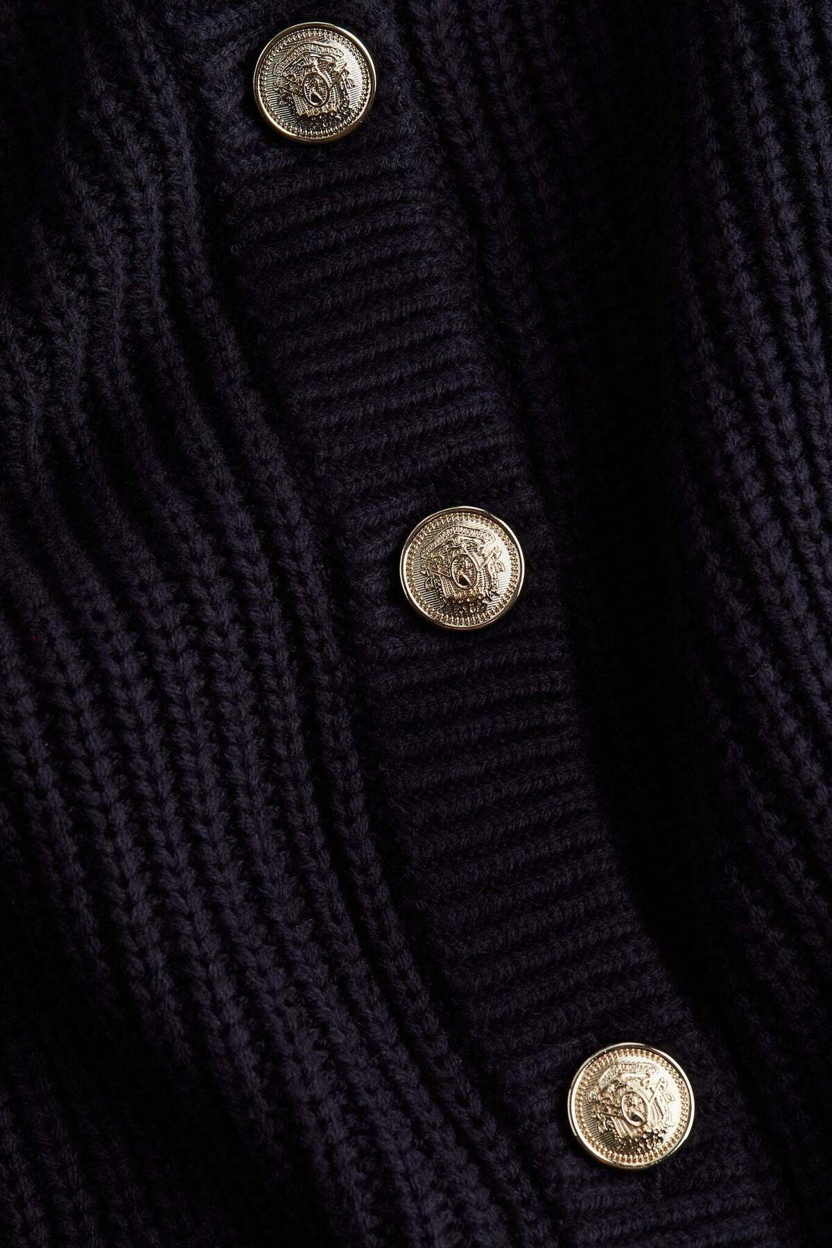 H&M-Rib-knit cardigan 2