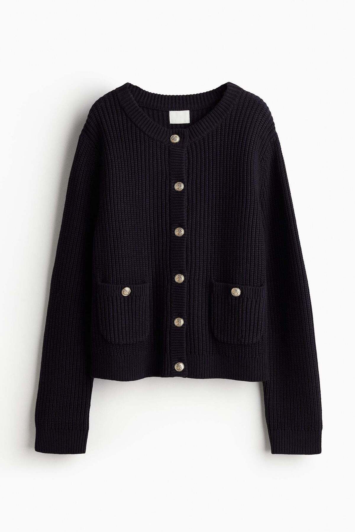 H&M-Rib-knit cardigan 3