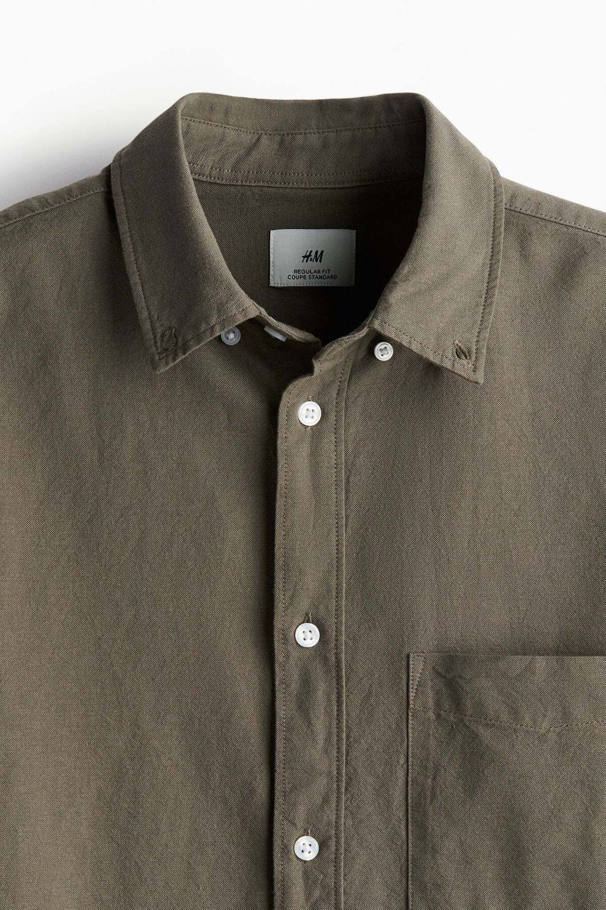 H&M-Regular Fit Oxford shirt 5