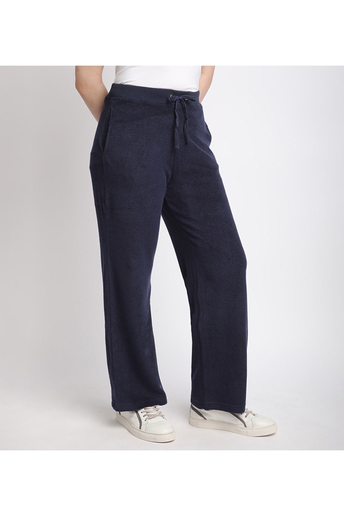 Bhpc-Beverly Hills Polo Club Womens Navy Blue Pants 3