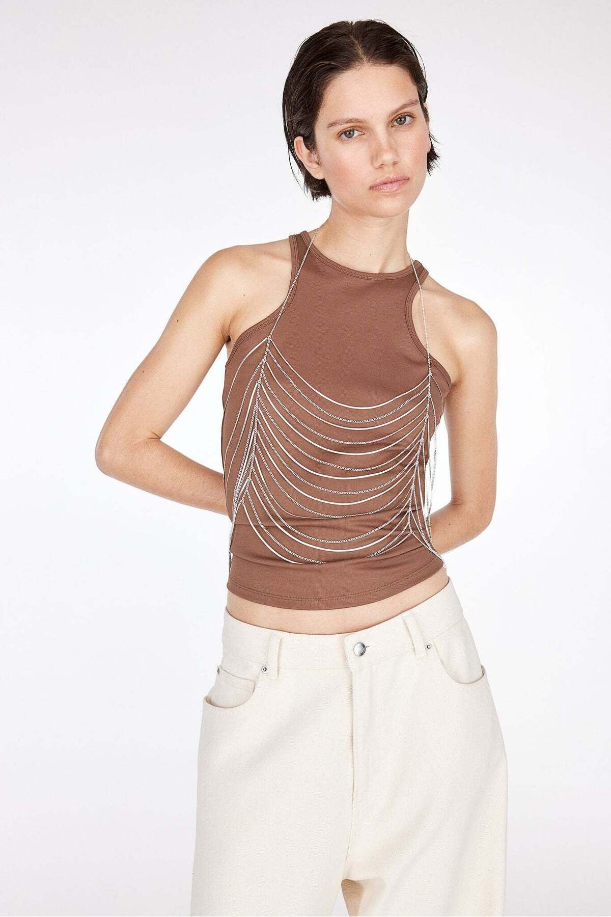 H&M-Ribbed vest top 2