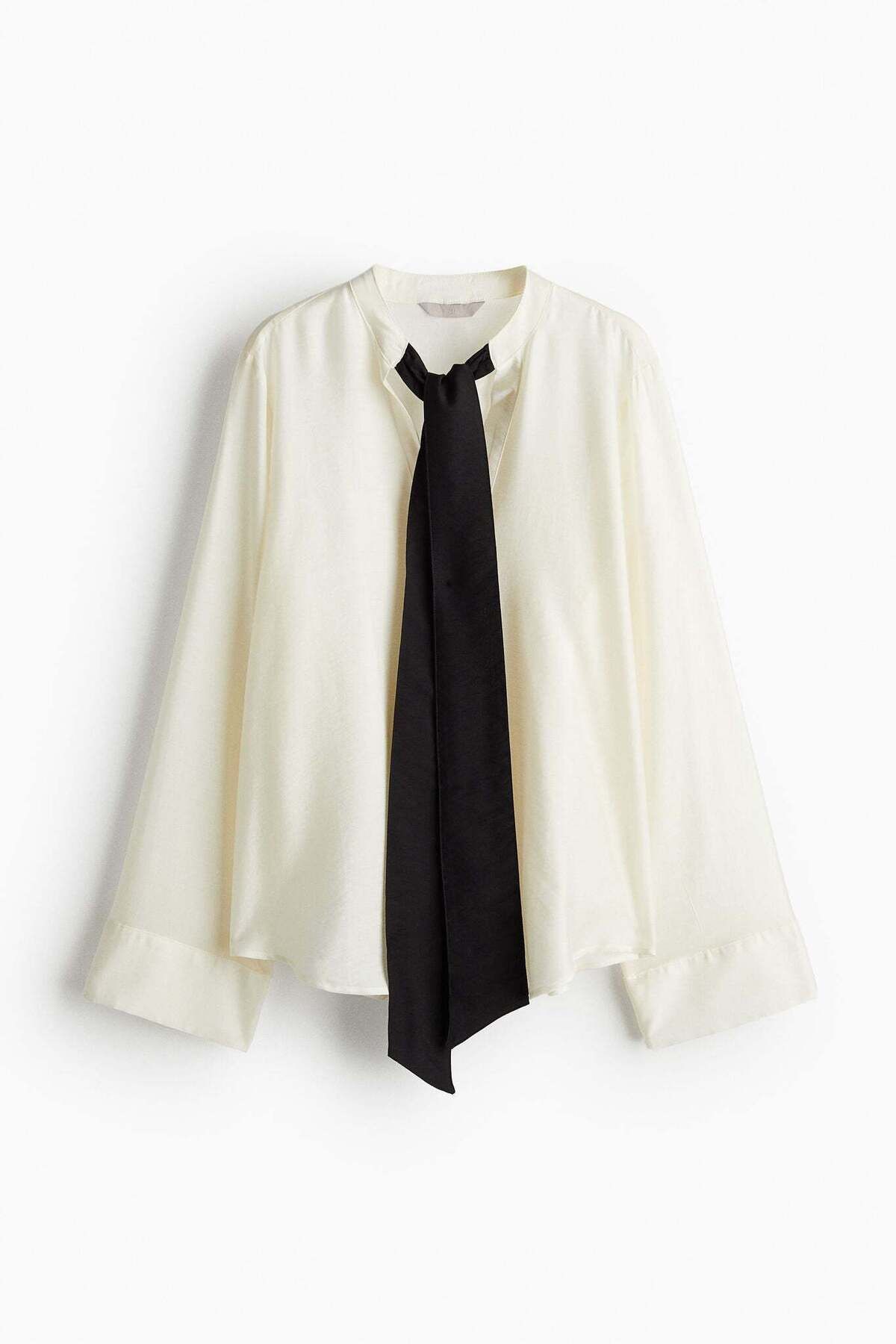 H&M-Tie-neck blouse 7